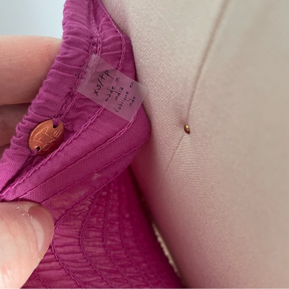 Free People Lyra Bralette- Dahlia Mauve- Size XS- NWT - Picture 8 of 11